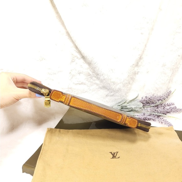 Authentic Louis Vuitton de voyage travel organizer long wallet - Picture 7 of 16